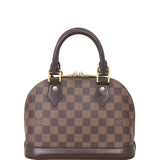 Louis Vuitton Alma BB Damier Ebene | padlock