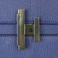 Hermes Cinhetic Clutch Chevre Mysore Hardware