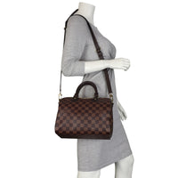 Louis Vuitton Speedy 25 Bandouliere Damier Ebene
