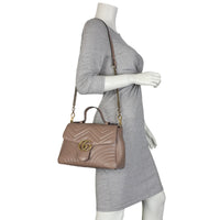 Gucci GG Marmont Top Handle Bag Small
