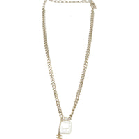 Chanel No.5 Crystal Perfume Bottle Necklace