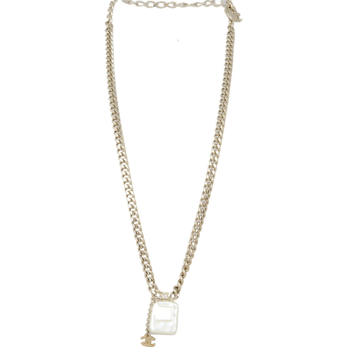 Chanel No.5 Crystal Perfume Bottle Necklace