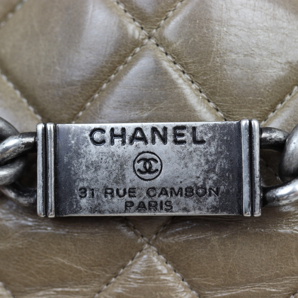 Chanel Chain Shopping Tote