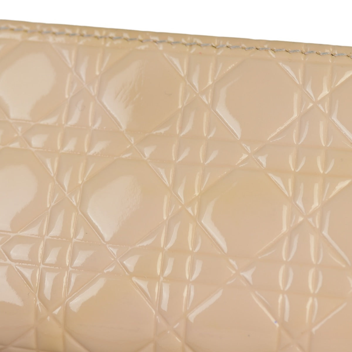 Dior Lady Dior Wallet On Chain Patent