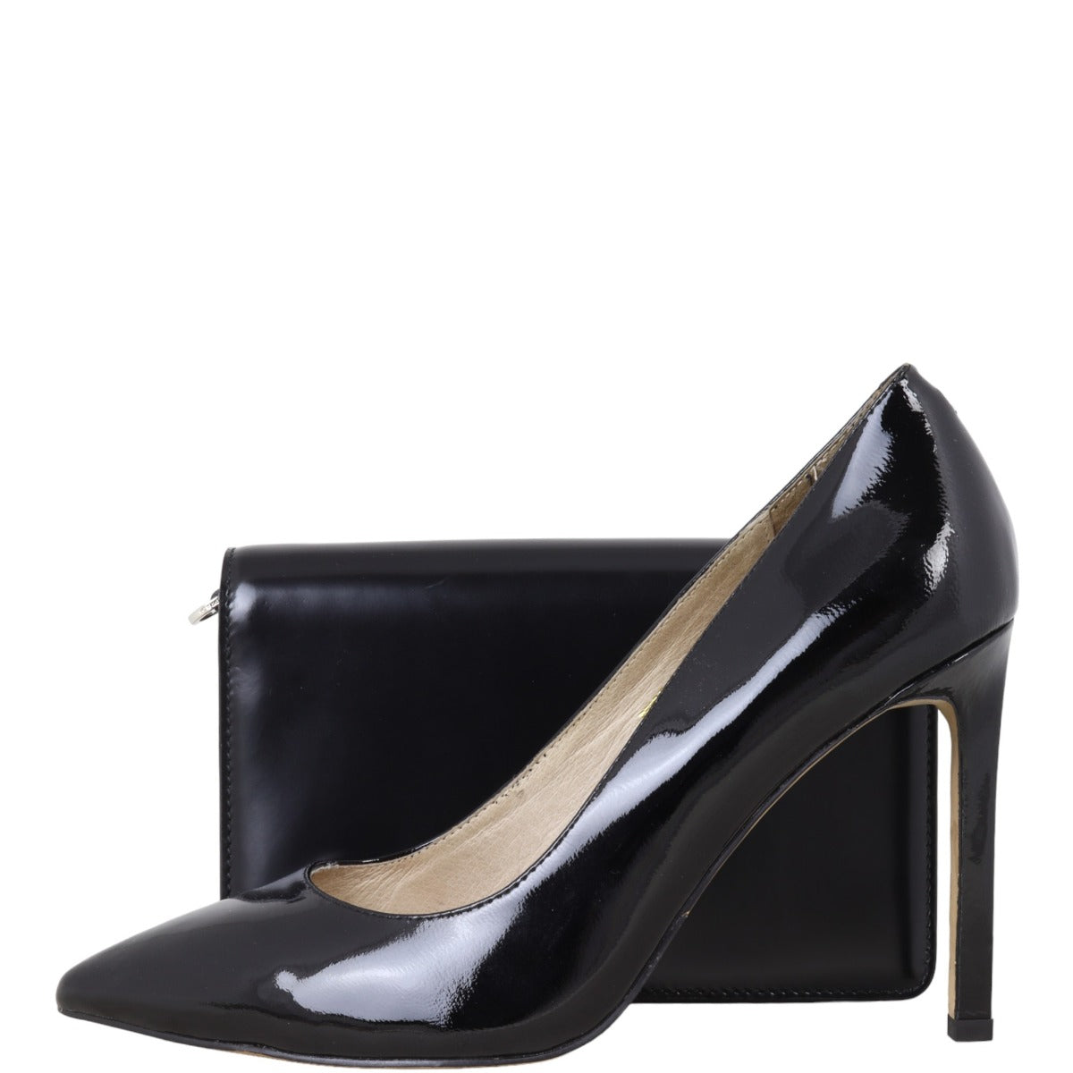 Prada Brushed Leather Chain Flap Bag