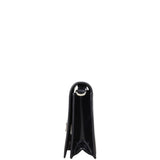 Prada Brushed Leather Chain Flap Bag