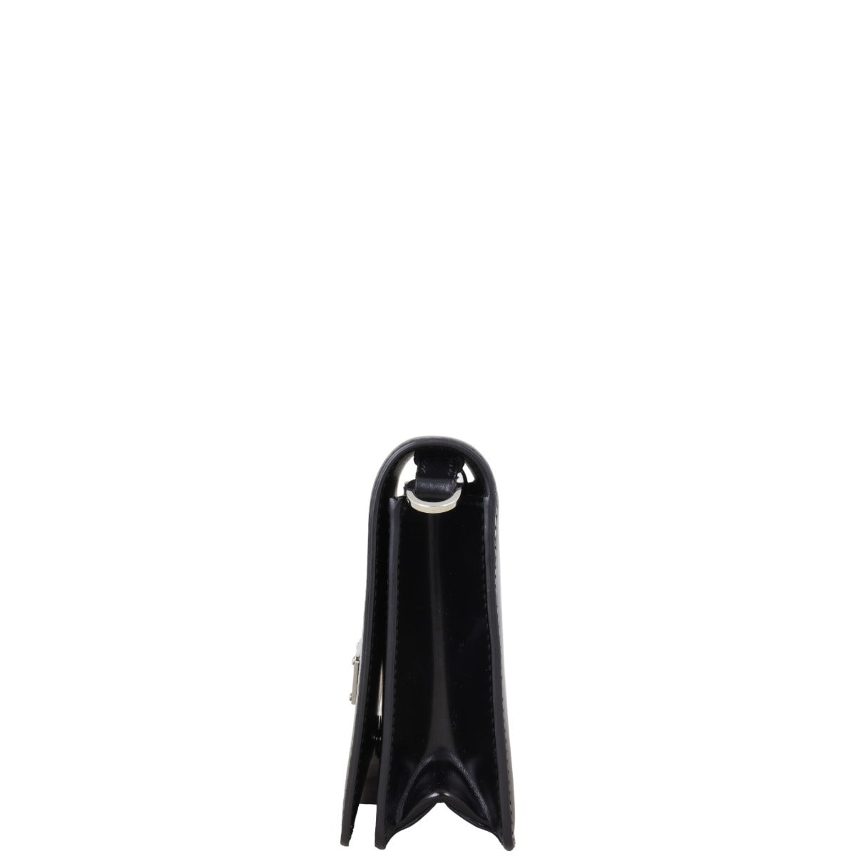 Prada Brushed Leather Chain Flap Bag