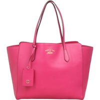 Gucci Swing Leather Tote Medium