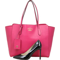 Gucci Swing Leather Tote Medium