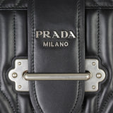 Prada Cahier Diagramme Chain Shoulder Bag Hardware