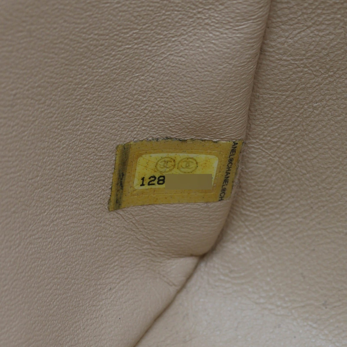 Chanel Classic Single Flap Jumbo | Beige Lambskin