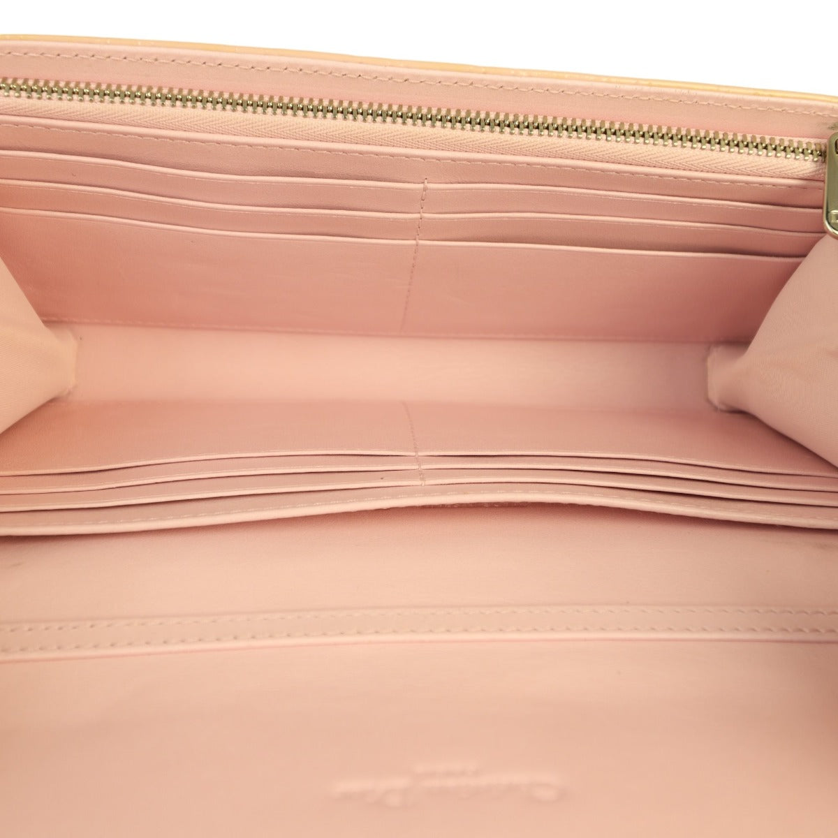 Dior Lady Dior Wallet On Chain Patent