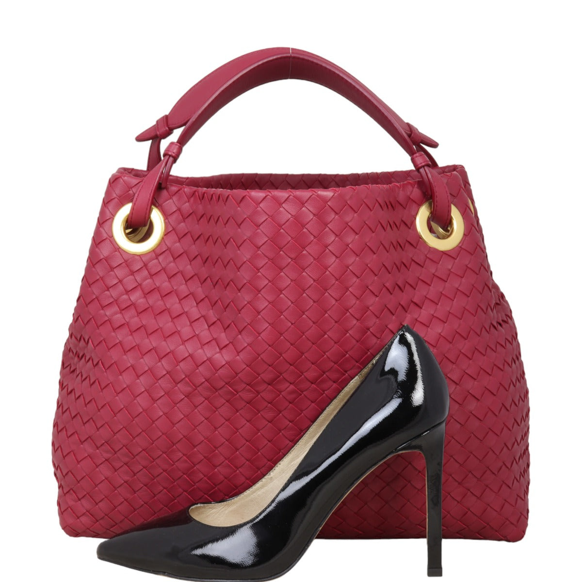 Bottega Veneta Intrecciato Nappa Garda Medium