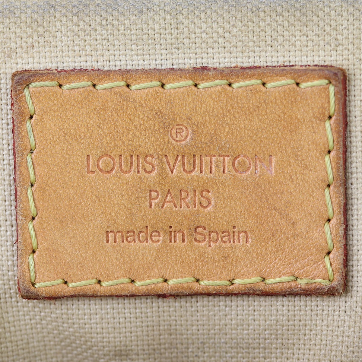 Louis Vuitton Siracusa PM Damier Azur Interior Stamp
