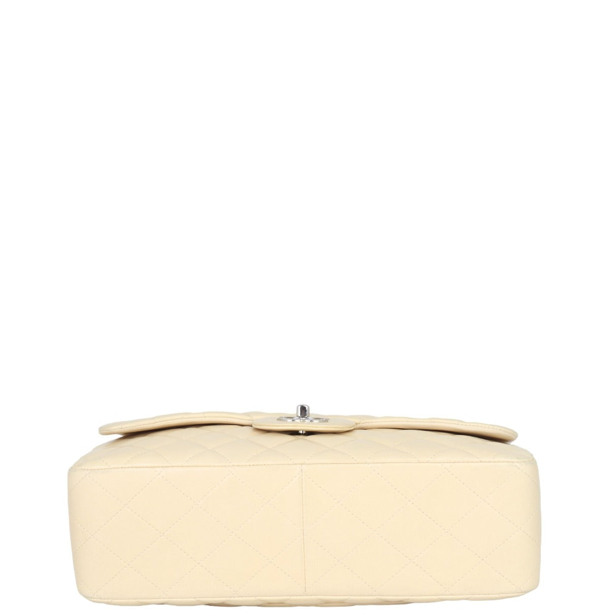 Chanel Classic Single Flap Jumbo | Beige Lambskin