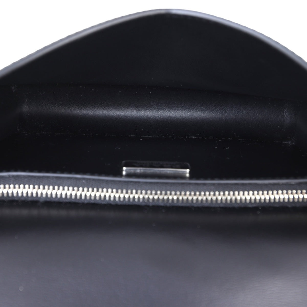 Prada Brushed Leather Chain Flap Bag
