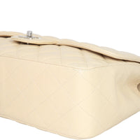 Chanel Classic Single Flap Jumbo | Beige Lambskin