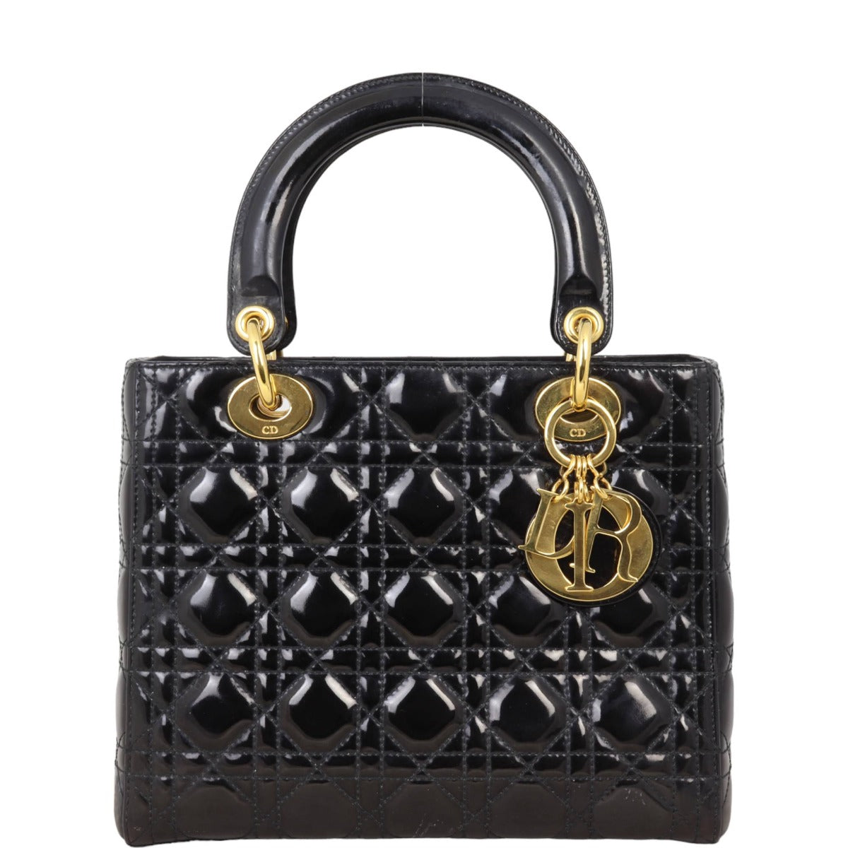 Dior Lady Dior Medium Patent