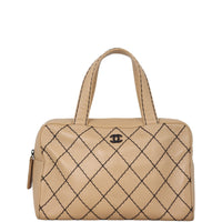 Chanel Wild Stitch Tote | Beige