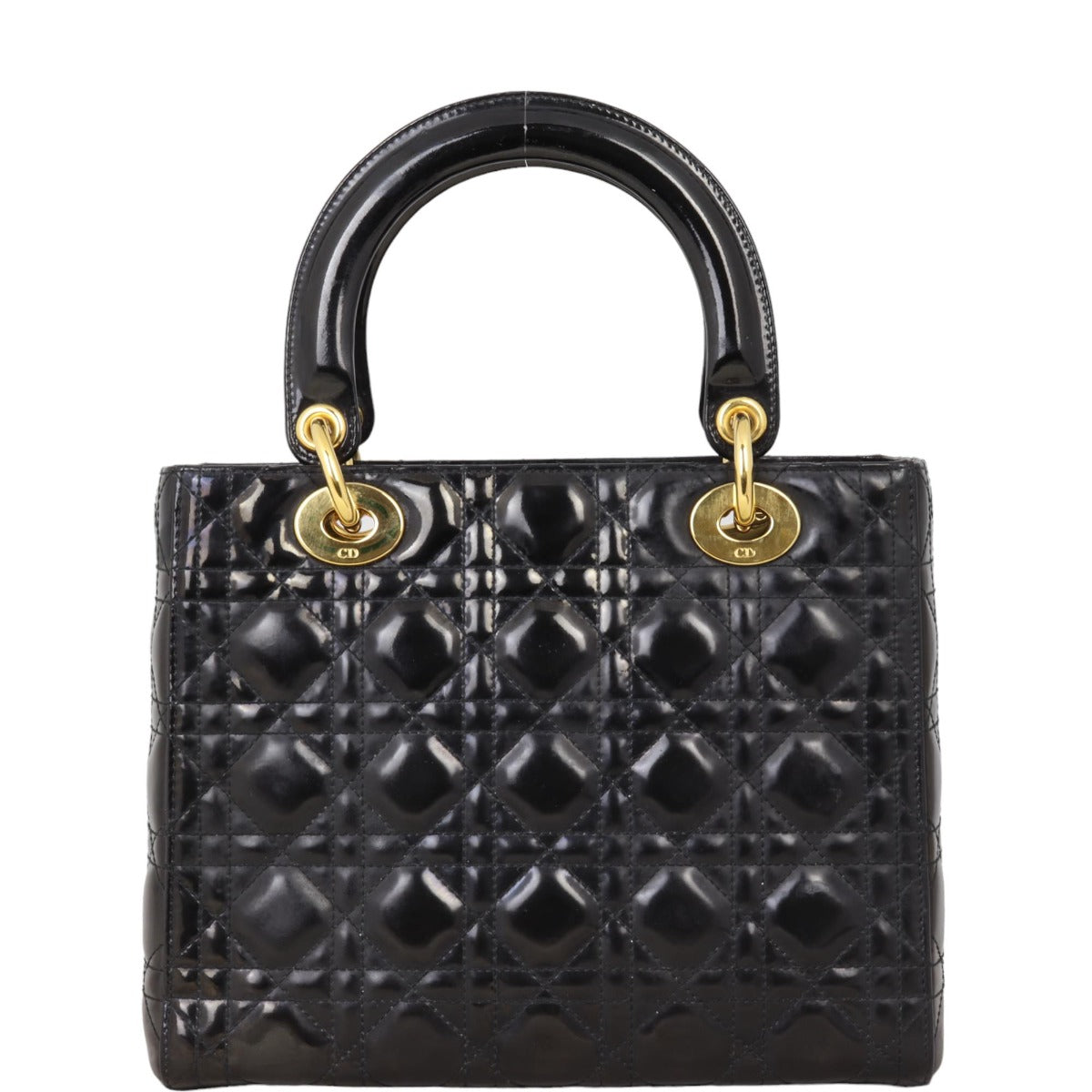 Dior Lady Dior Medium Patent