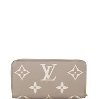Louis Vuitton Zippy Wallet Monogram Empreinte Giant Bicolour