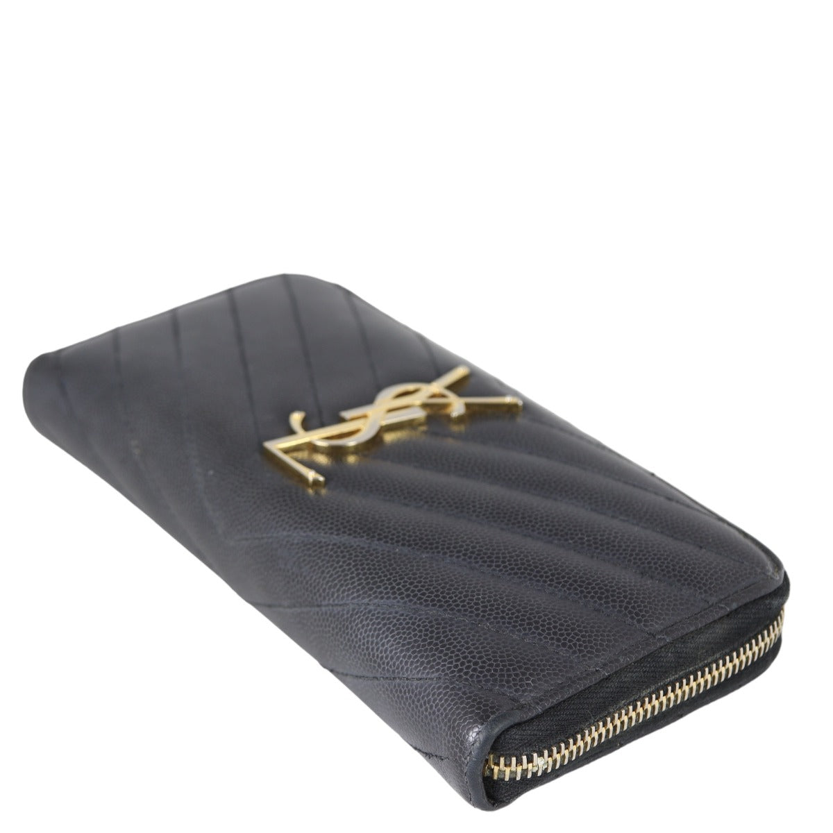 Saint Laurent Cassandre Zip Wallet