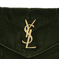 Saint Laurent Loulou Puffer Small Velvet