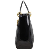 Dior Lady Dior Large Patent