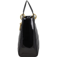 Dior Lady Dior Large Patent