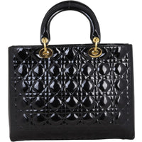 Dior Lady Dior Large Patent