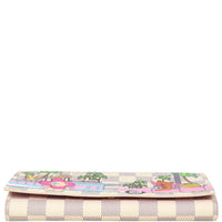 Louis Vuitton Sarah Wallet Damier Azur Vivienne Christmas 2021