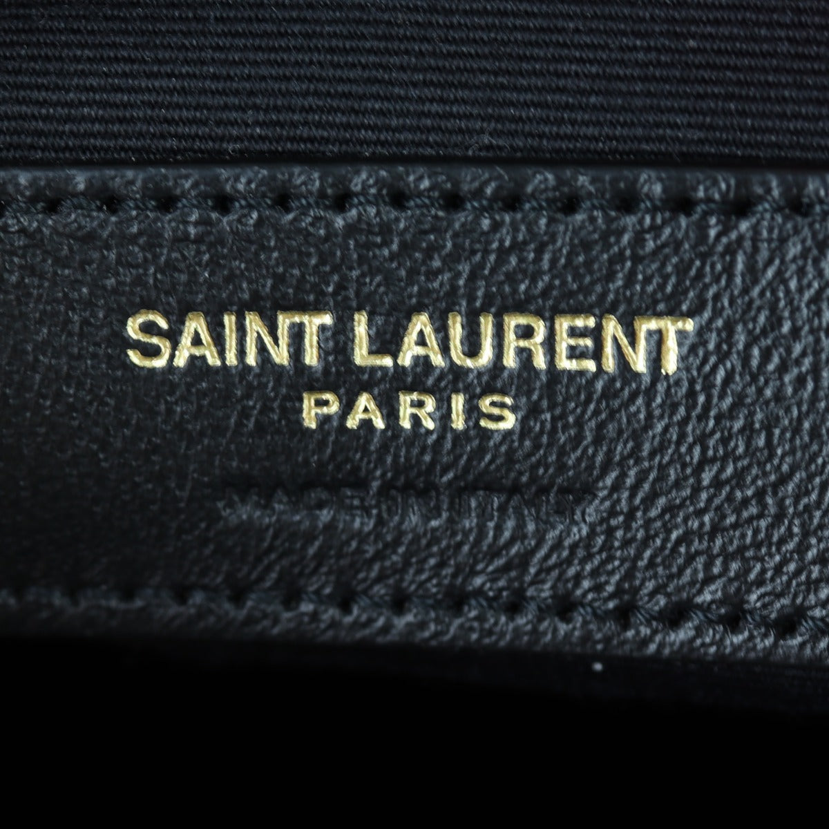 Saint Laurent Lou Camera Bag Interior Stamp