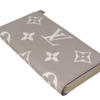 Louis Vuitton Zippy Wallet Monogram Empreinte Giant Bicolour