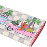 Louis Vuitton Sarah Wallet Damier Azur Vivienne Christmas 2021