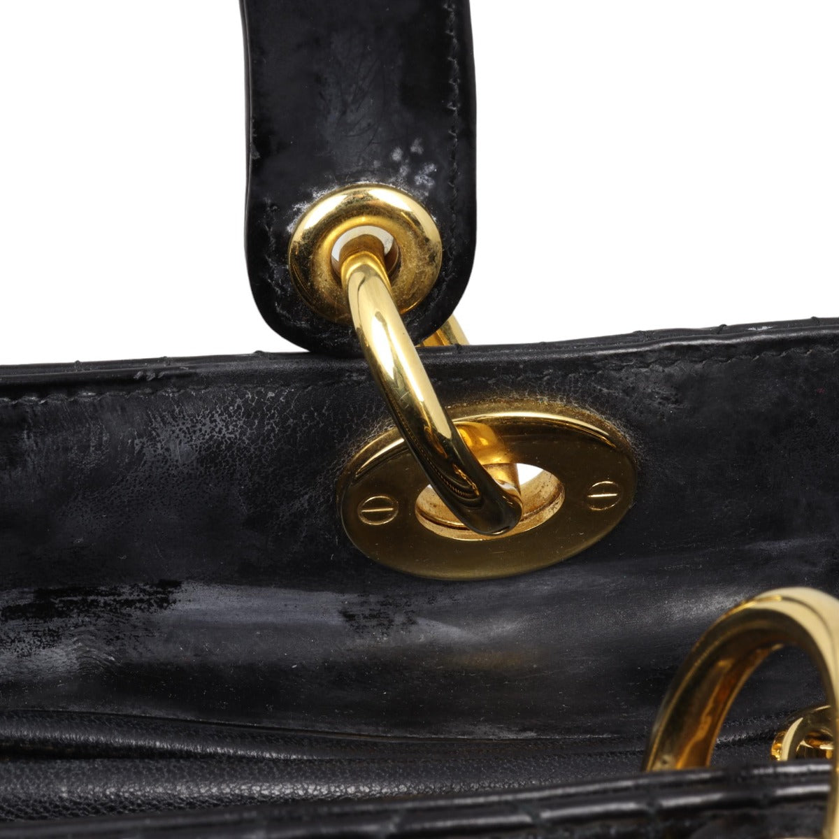 Dior Lady Dior Medium Patent