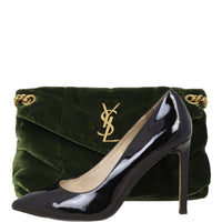 Saint Laurent Loulou Puffer Small Velvet