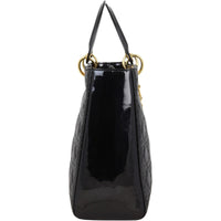 Dior Lady Dior Large Patent