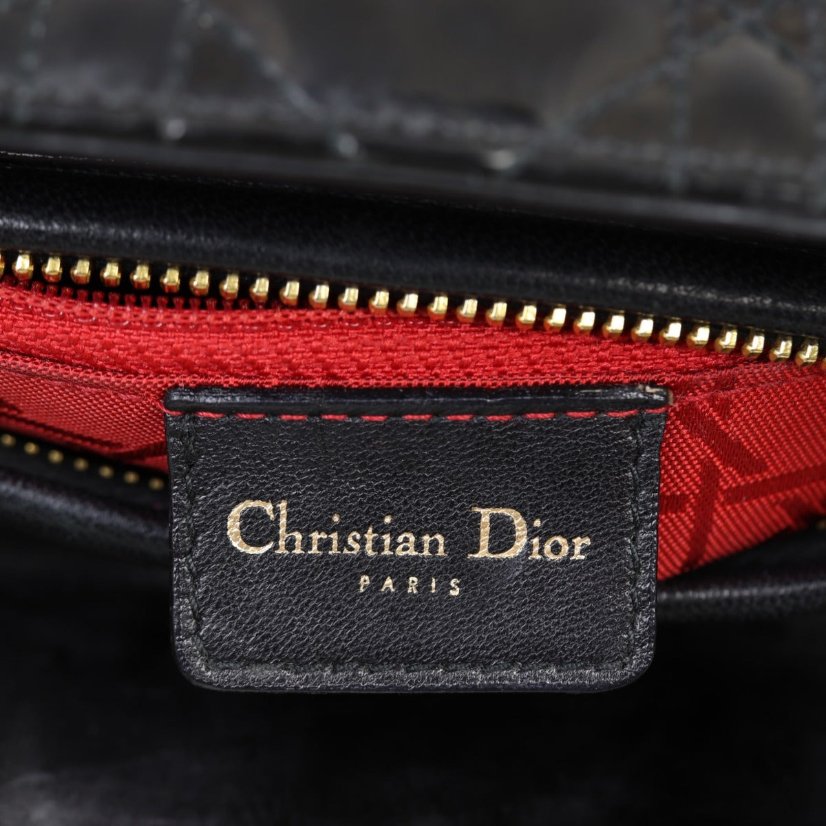 Dior Lady Dior Medium Patent