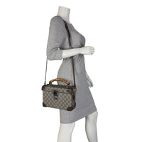 Gucci GG Supreme Globe-Trotter Vanity Case