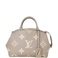 Louis Vuitton Petite Palais Monogram Empreinte Giant Bicolour