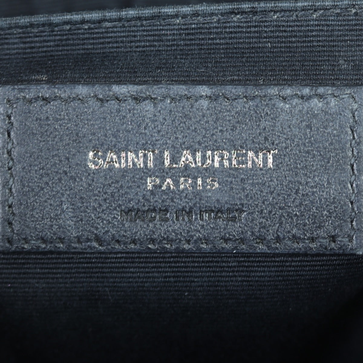 Saint Laurent Lou Camera Bag Interior Stamp