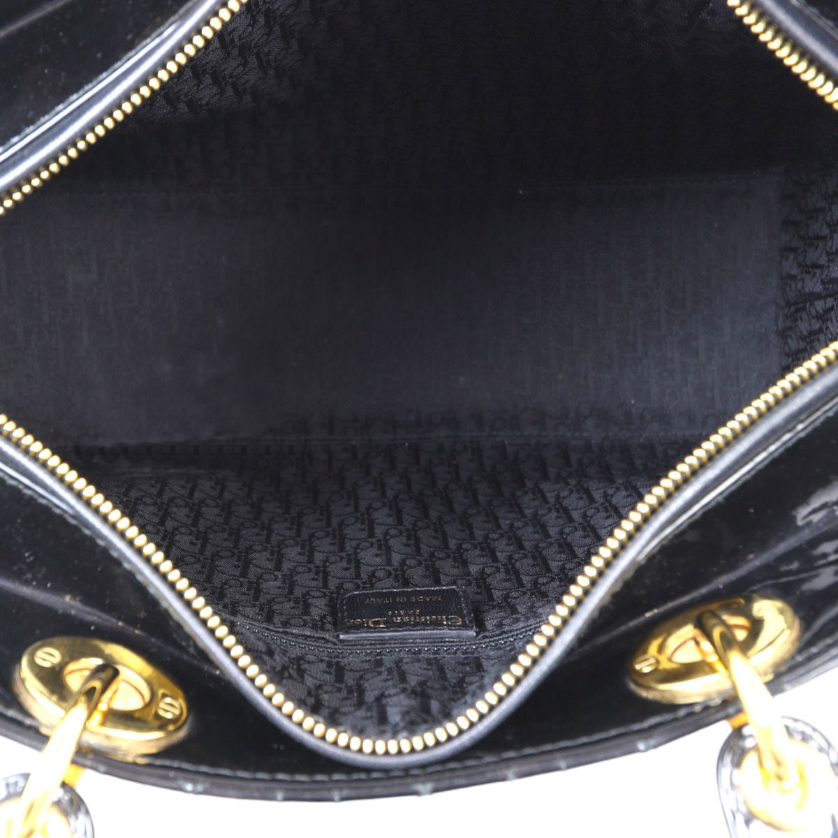 Dior Lady Dior Large Patent