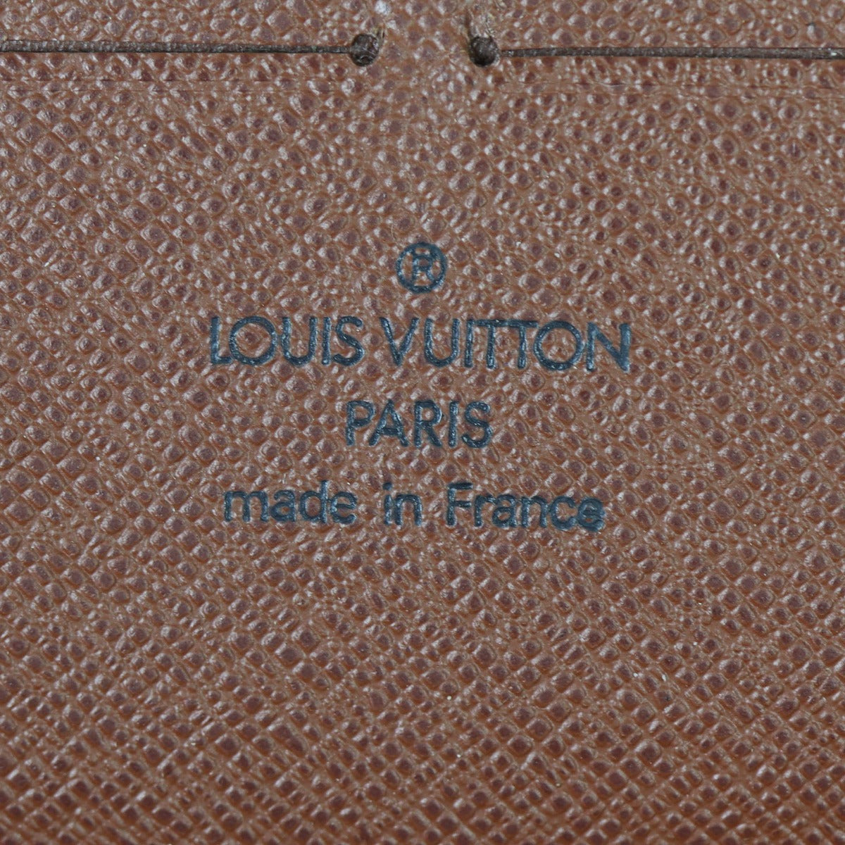 Louis Vuitton Zippy Organiser Monogram Interior Stamp
