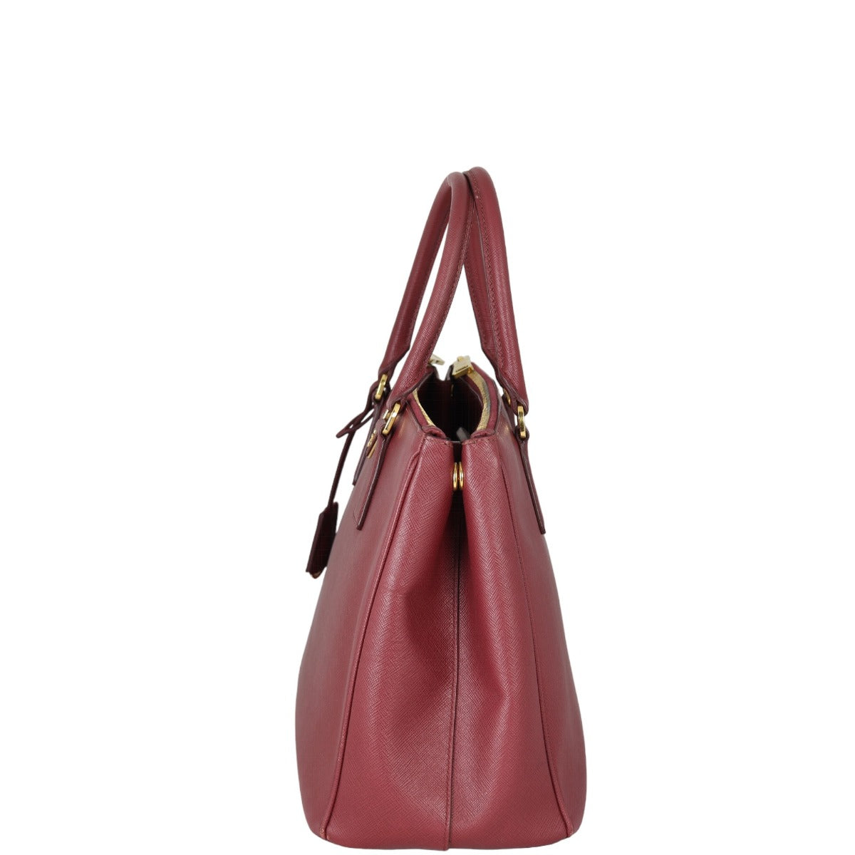 Prada Saffiano Lux Galleria Double Zip Tote Medium