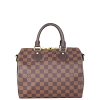 Louis Vuitton Speedy 25 Bandouliere Damier Ebene