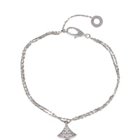 Bvlgari Diva's Dream 1 Motif 18k White Gold Diamond Bracelet