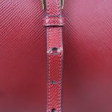 Prada Saffiano Cuir Double Bag Medium Strap wear