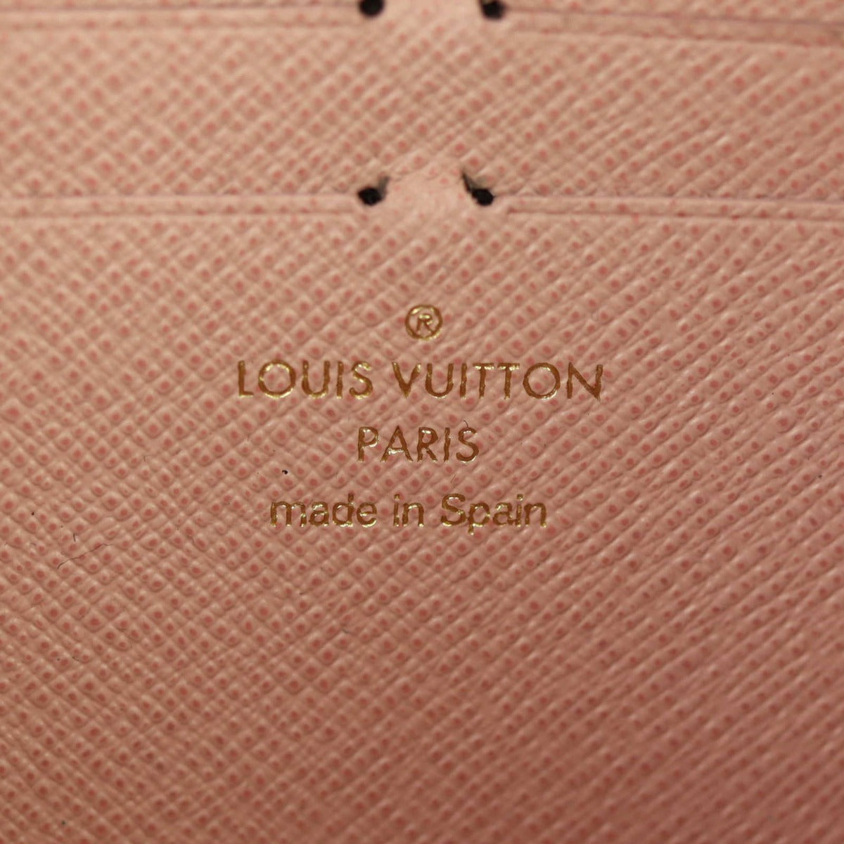 Louis Vuitton Jeanne Wallet Monogram Interior stamp