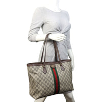 Gucci Ophidia GG Supreme Medium Tote
