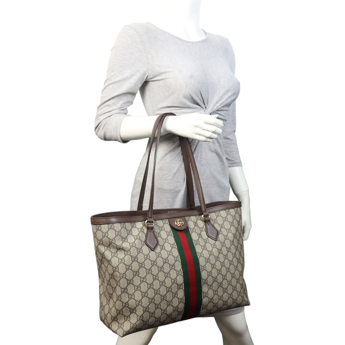 Gucci Ophidia GG Supreme Medium Tote